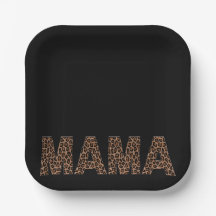 'Mama' Luipaard Design Trendy Verjaardagscadeau