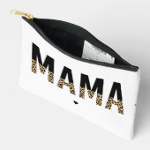Mama Luipaard print Typografie Moeder Cadeaus Etui (Open)