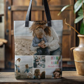 Mama Made Magic Patchwork Photo  Tote Bag
