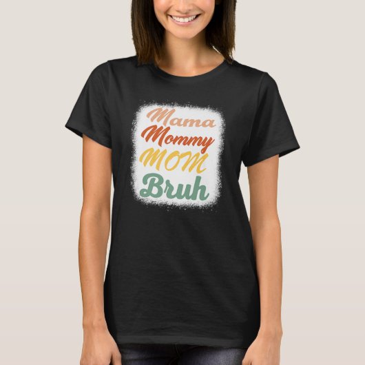 Mama mama Bruh Funny Boy T-shirt (Voorkant)