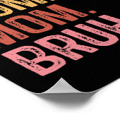 Mama mama Bruh Funny mama Life Moederdag Poster (Hoek)