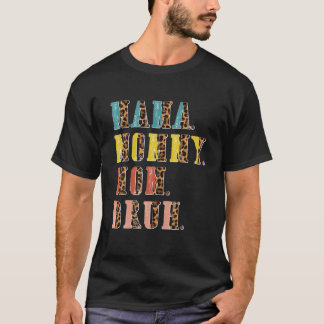 mama mama Bruh Leopard Funny Moeder's T-shirt