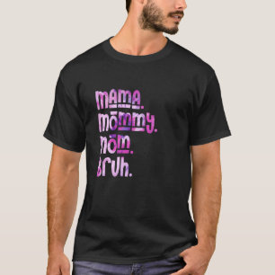 Mama mama Bruh Tie Dye Moederdag 1 T-shirt