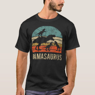 Mama Mama Dinosaur Grappig 3 Drie Kinder Mamasau T-shirt
