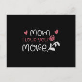 Mama - Mama ik hou meer van jou Briefkaart (Voorkant)