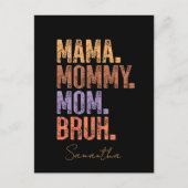Mama. Mama. Mam. Bruh Briefkaart (Voorkant)