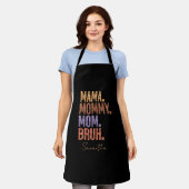 Mama. Mama. Mam. Bruh Schort (Gedragen)