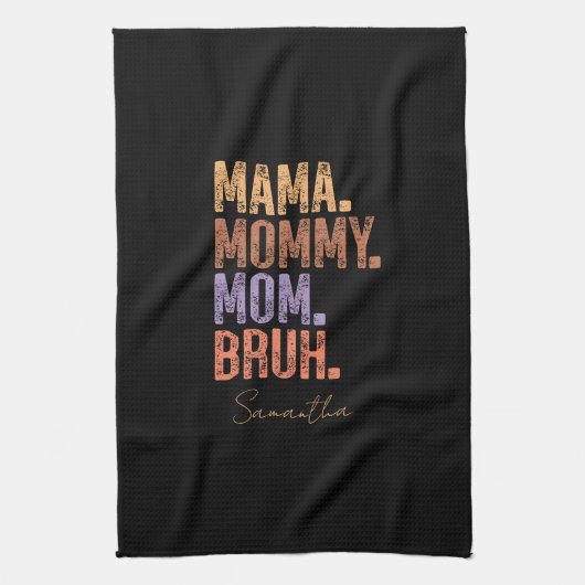 Mama. Mama. Mam. Bruh Theedoek (Verticaal)