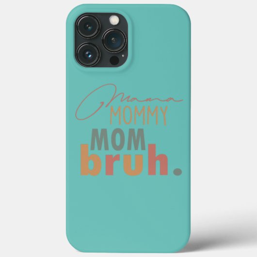 mama mama mama Bruh mama en ik mama Case-Mate iPhone Case (Achterkant)
