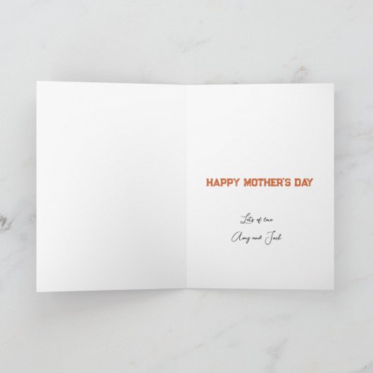 Mama, Mama, Mama BRUH Moederdag Kaart (Binnen)