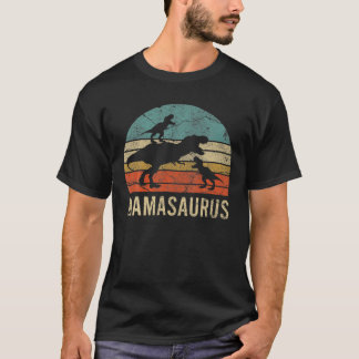 mama mama mama Dinosaur Funny 2 Twee Kinderen Mama T-shirt