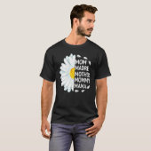 mama mama mama houdt van Daisy Flower Unit T-shirt (Voorkant volledig)