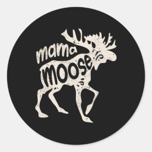 mama mama mama mama moeder familie komt overeen ronde sticker
