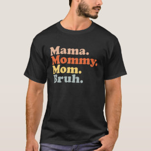 mama mama mama mama Vintage Retro Boys Kinderen T-shirt