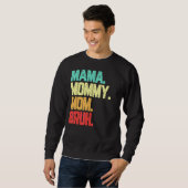 Mama Mama Moeder Bruh Jongen Moeder Leven Trui (Voorkant volledig)