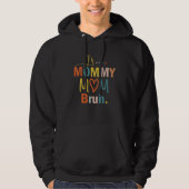 Mama Mama Moeder Bruh Moeder En Ik Retro Jongen Mo Hoodie (Voorkant)