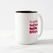 Mama mama moeder bruh mok grappige mam geschenken (Voorkant rechts)