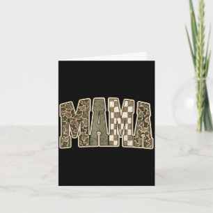 Mama mammie gelukkige moederdag moeders leven retr kaart