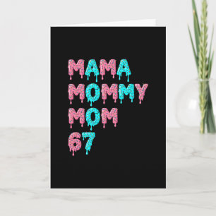 Mama Mammy Moeder Bruh 67 Grappige Meme Gen Alpha  Kaart