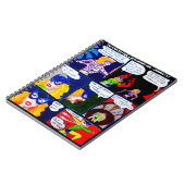 Mama Meisje & Damselfy Comic Book Art Notitieboek (Linkerzijde)