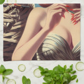  mama meisje theedoek (Gevouwen)