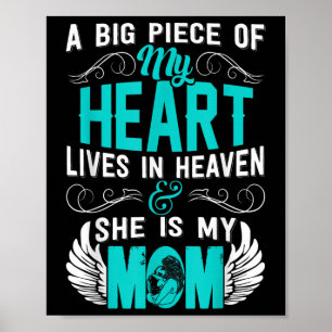 Mama Memorial Day My Guardian Angel Een groot stuk Poster