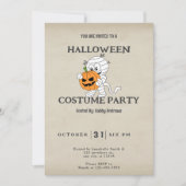 Mama met Jack-O' Lantern Halloween Kaart (Voorkant)