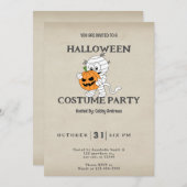 Mama met Jack-O' Lantern  Halloween Kaart (Voorkant / Achterkant)