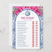 Mama Mia Hen Party Bride of Groom Game Kaarten (Voorkant)