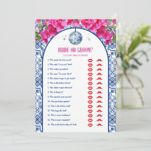 Mama Mia Hen Party Bride of Groom Game Kaarten