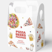 Mama Mia Italian Pizza Beer Pacifier Baby shower Bedankdoosjes (Open)