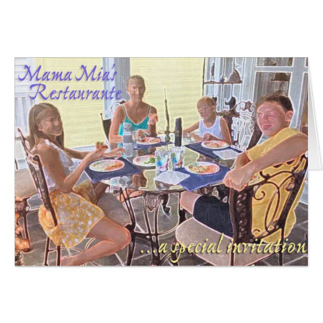 Mama Mia's restaurant (Voorkant Horizontaal)