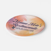 Mama Mia's restaurant Papieren Bordje (Gekanteld)