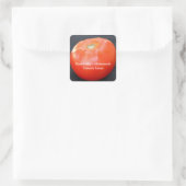 Mama Mia's Zelfgemaakte Tomatensaus  Vierkante Sticker (Tas)