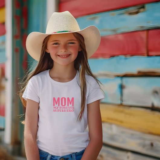 Mama mijn eeuwige superheld roze