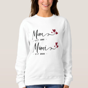 Mama Mimi EST. Moederdag cadeau voor mama personal Trui