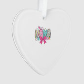 Mama Mini Pasen Matching Mama Bunny Pasen Dag T- Ornament (voorkant)