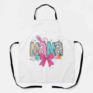 Mama Mini Pasen Matching Mama Bunny Pasen Dag T- Schort