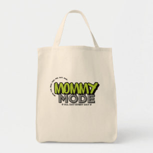 Mama Mode Canvas tas - elke dag grappig Mama
