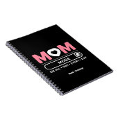 Mama Mode de hele dag door Moederdag Notitieboek (Rechterzijde)