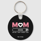 Mama Mode de hele dag door Moederdag Sleutelhanger (Voorkant)
