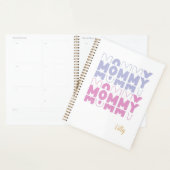 Mama Modern Pastel Kleur Custom Moederdag Planner (Display)