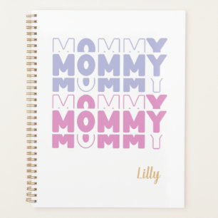 Mama Modern Pastel Kleur Custom Moederdag Planner