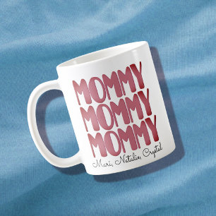 Mama Moderne Kinder naam Moederdag Koffiemok