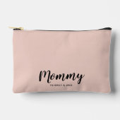 Mama | Moderne Moeder Kinderen Namen Blush Roze Etui (Voorkant)