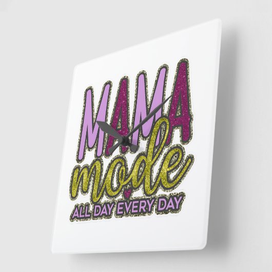 MAMA-modus wandklok (Hoek)