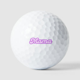 Mama | Moeder, Aanstaande Moeder Golfballen