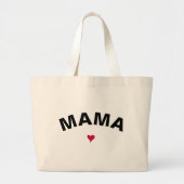 Mama Moeder Grote Tote Bag (Voorkant)
