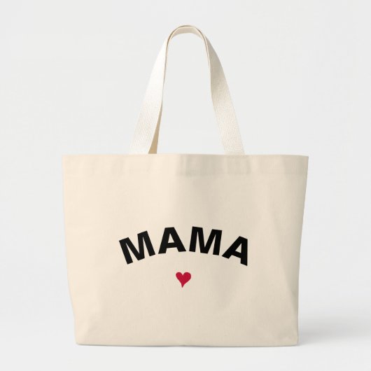 Mama Moeder Grote Tote Bag (Voorkant)