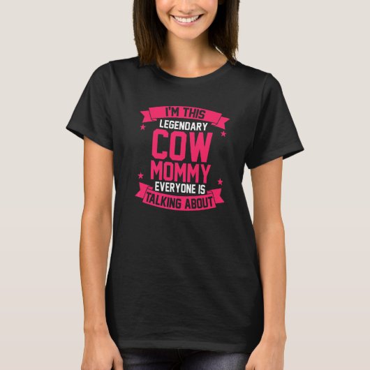 Mama Moeder Koe T-shirt (Voorkant)